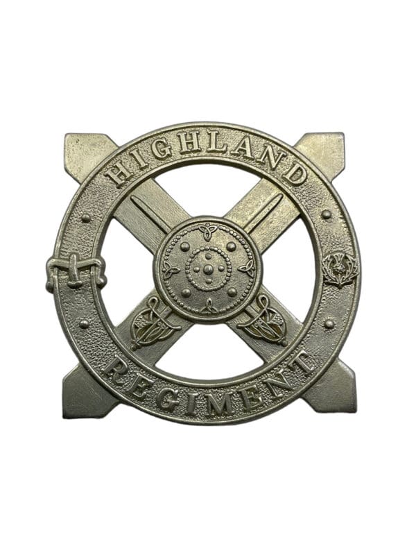 WW2 British Highland Regiment Cap Badge