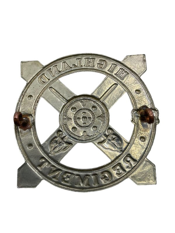 WW2 British Highland Regiment Cap Badge