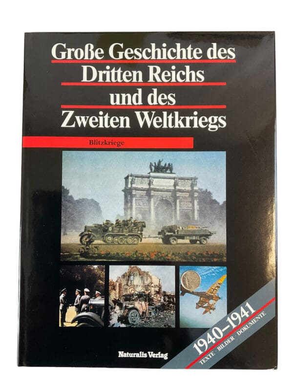 WW2 German History of the Third Reich 1940 to 1941 GERMAN TEXT Hardcover Reference Book