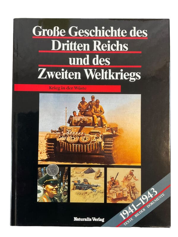 WW2 German History of the Third Reich 1941 to 1943 GERMAN TEXT 2 Hardcover Reference Book