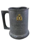 Royal Canadian Mounted Police Pewter Tankard Named Cst Jones Goose Bay Det