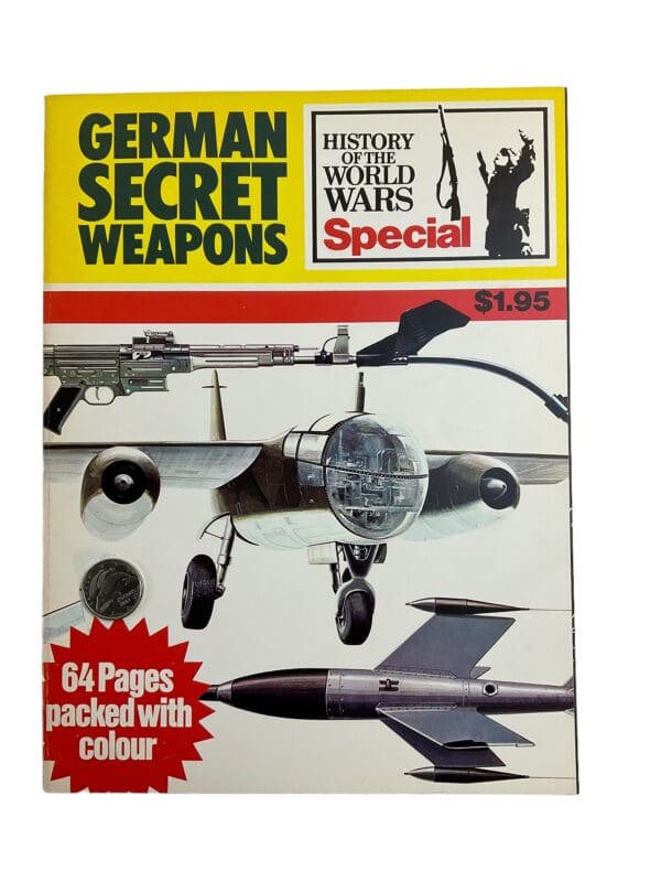 WW2 German Secret Weapons Softcover Reference Book