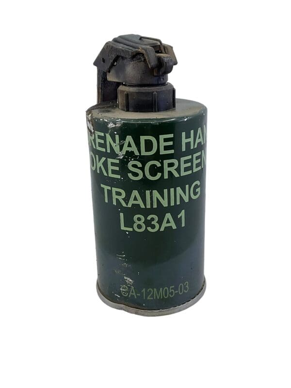 Canadian Forces Grenade Hand Smoke Screening Training L83A1 INERT DEWAT