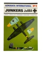 WW2 German Luftwaffe Aerodata International No 9 Junkers Ju88A Softcover Reference Book