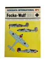 WW2 German Luftwaffe Aerodata International No 1 Focke-Wulf 190A Softcover Reference Book