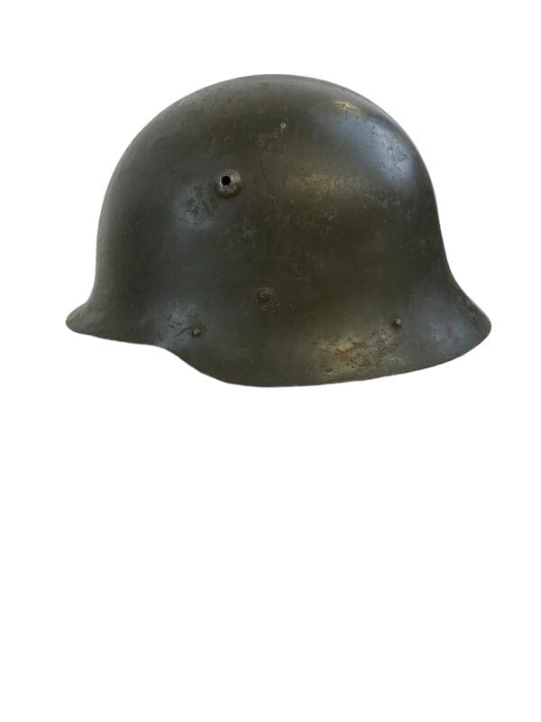 WW2 Bulgarian Steel Helmet Type C with National Shield - Image 4