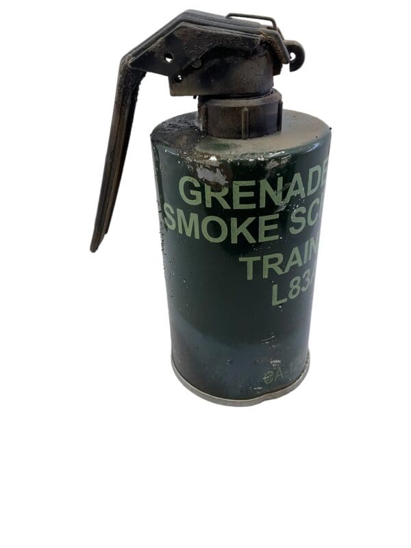 Canadian Forces Grenade Hand Smoke Screening Training L83A1 INERT DEWAT