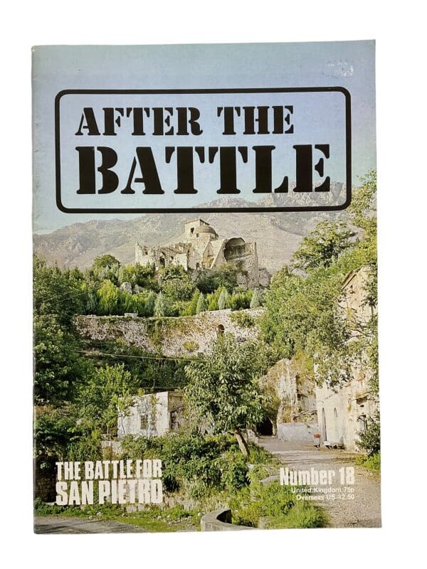 WW2 US British German After The Battle No 18 The Battle for San Pietro Softcover Reference Magazine