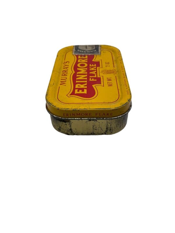 WW1 Canadian CEF Murray's Erinmore Flake Tobacco Tin EMPTY - Image 4