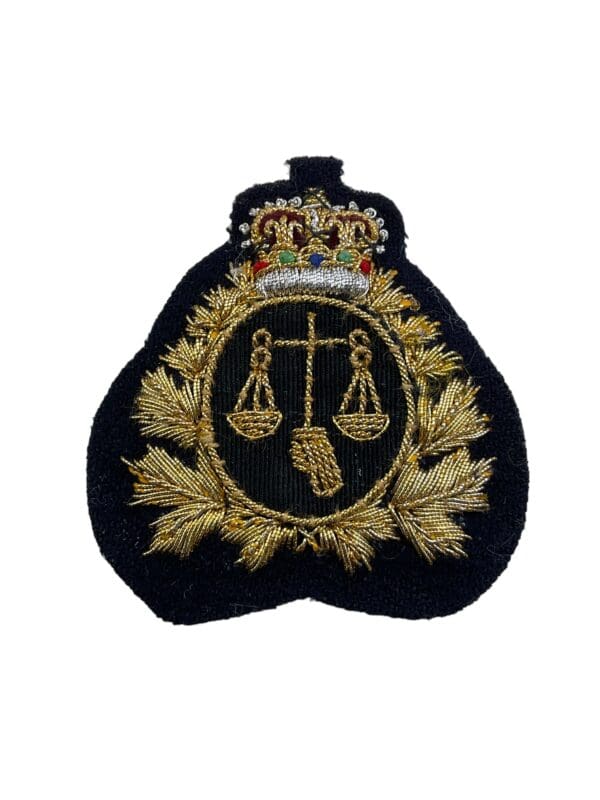 Canadian Forces Legal Branch Lawyer Officers Cap Badge