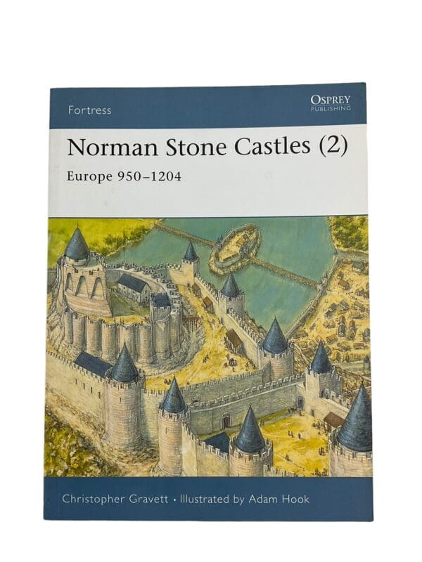 Norman Stone Castles (2) Europe 950 to 1204 Osprey Fortress No 18 Softcover Reference Book