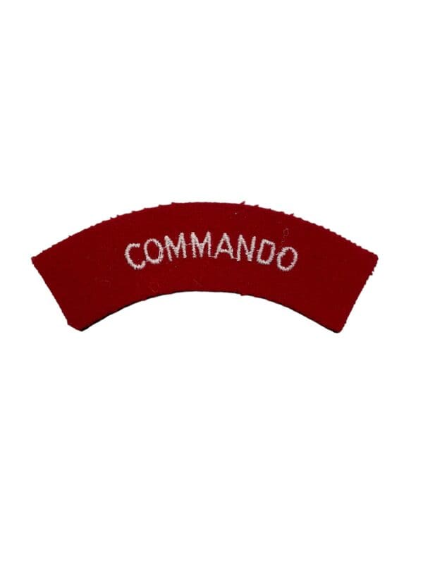 Australian Aussie Commando Shoulder Title Insignia Single