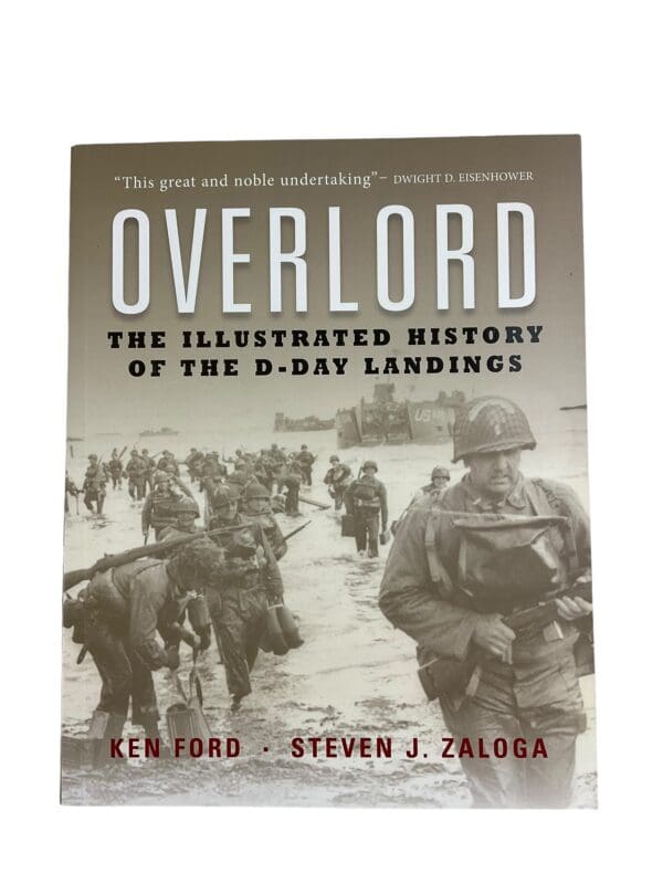 WW2 US British Overlord The Illustrated History of the D-Day Landings Softcover Reference Book