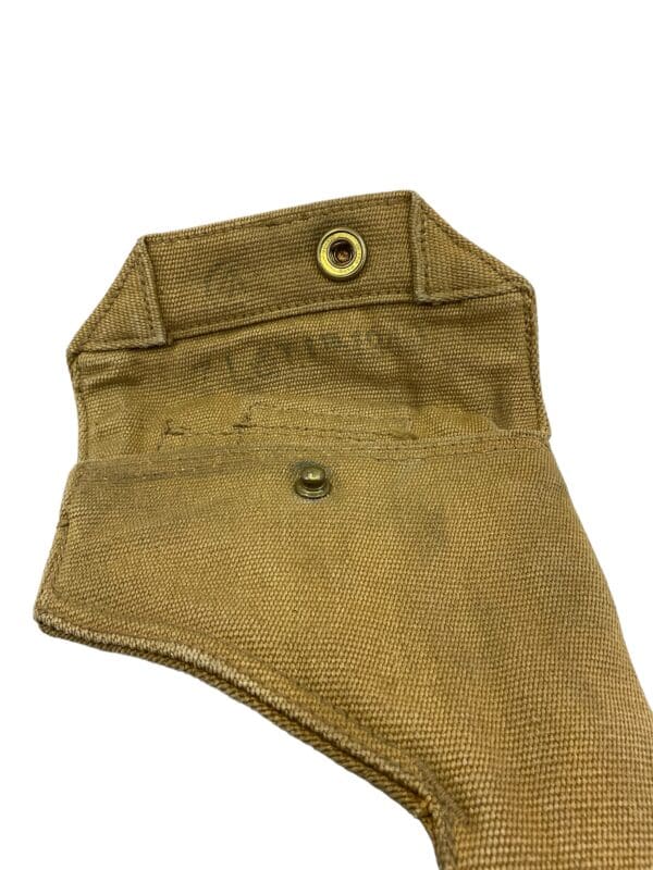 WW2 Canadian Army P37 Holster C Broad Arrowed ZL&T Ltd 1943 Dated - Image 3