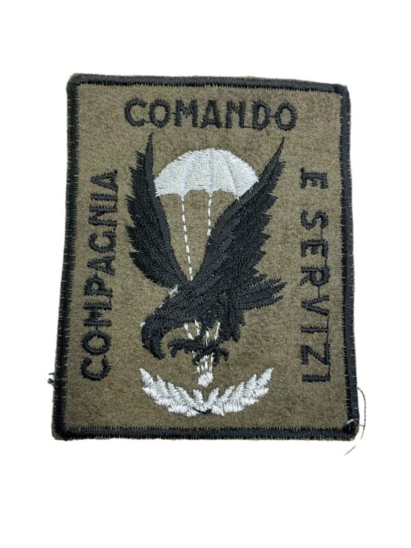 Italian Airborne Commando Company Patch Insignia