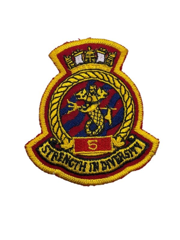 Canadian Forces RCN Navy 5th Maritime Operations Group Patch