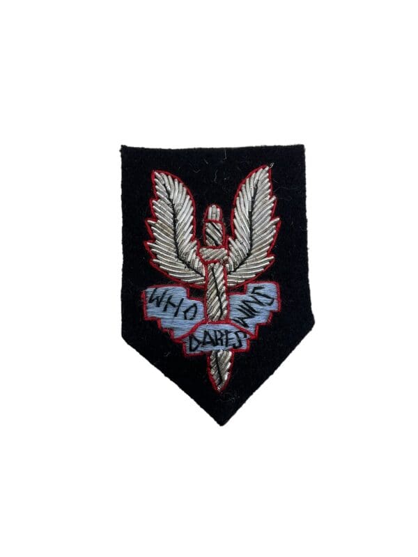 British Special Air Service SAS Officers Cap Badge