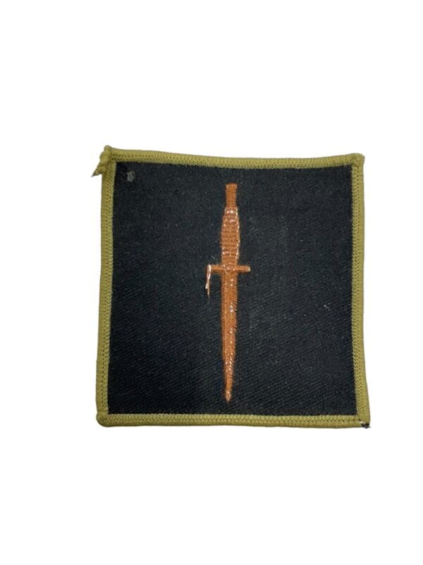 British Army Commando Desert Tan Qualification Patch