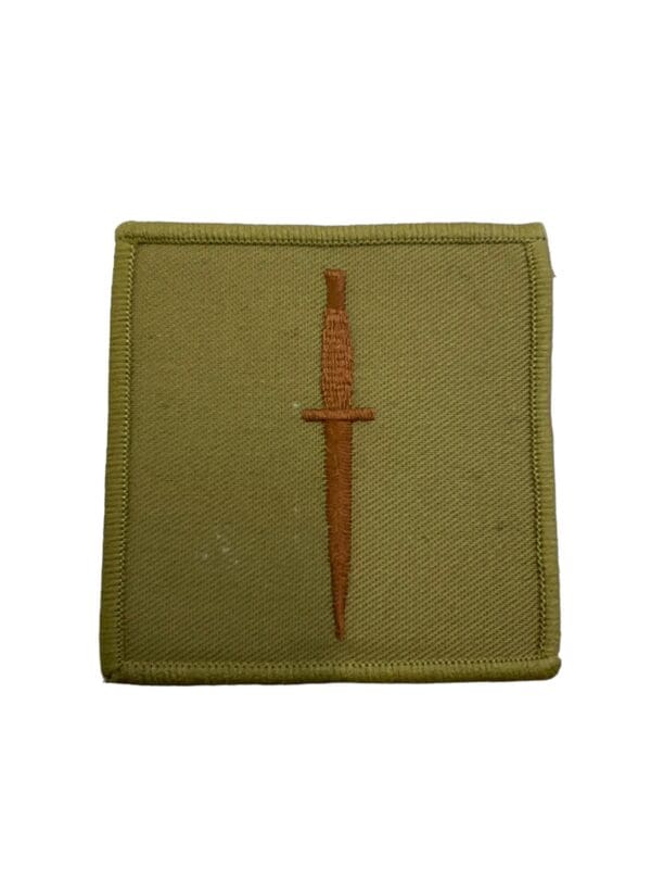 British Army Commando Desert Tan Qualification Patch