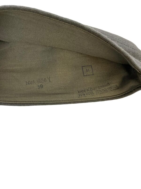 East German Other Ranks Wool Wedge Cap Size 59 - Image 4