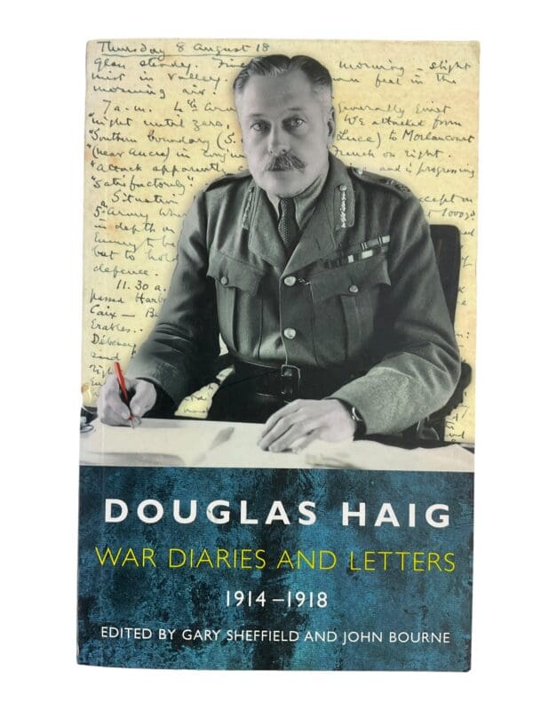 WW1 British BEF General Douglas Haig War Diaries and Letters Reference Book