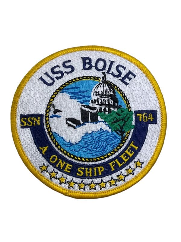 US USN Navy USS Boise SSN 762 Submarine Crest Patch