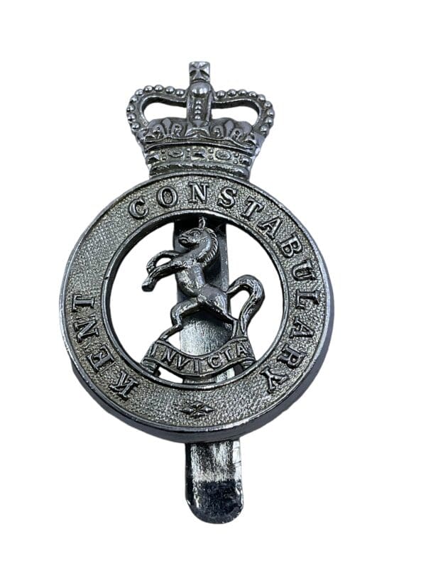 British Kent Constabulary Police Cap Badge