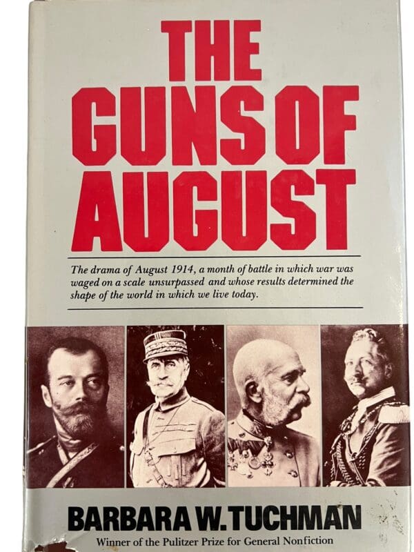 WW1 British German French The Guns of August 1914 Reference Book