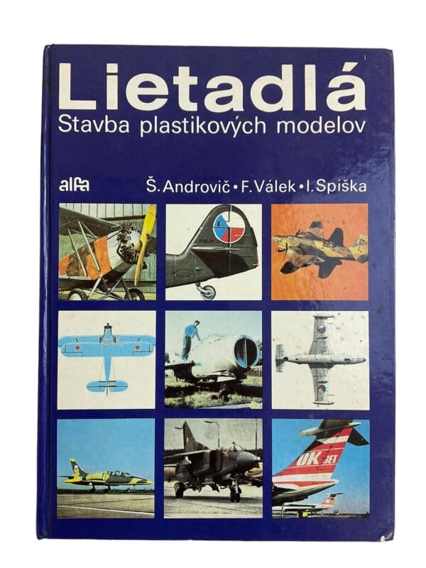 Czechoslovakian Aviation Lietadla Stavba Plastikovych Modelov Reference Book