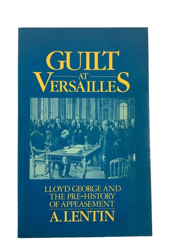 WW1 British Guilt at Versailles Reference Book