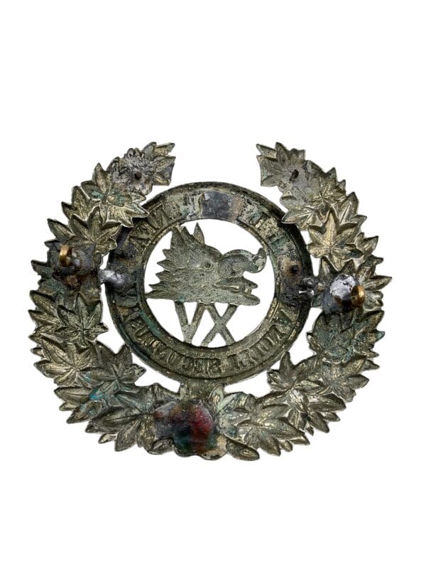 Canadian 15th Argyll Light Infantry Glengarry Badge