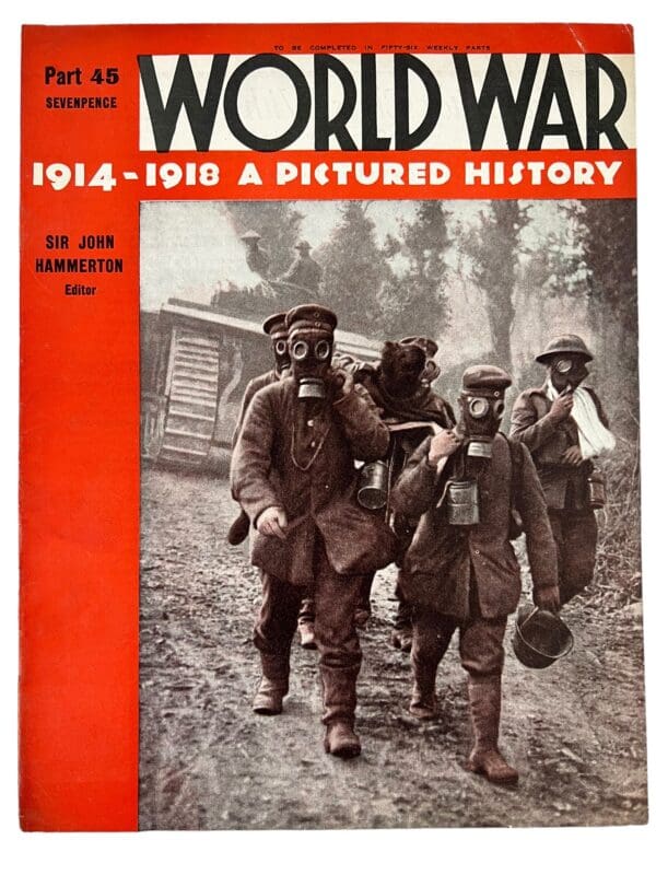 WW1 British Canadian BEF CEF World War Magazine Book 45