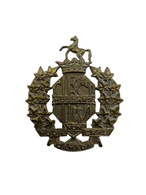 WW2 Canadian 1st Hussars Cap Badge