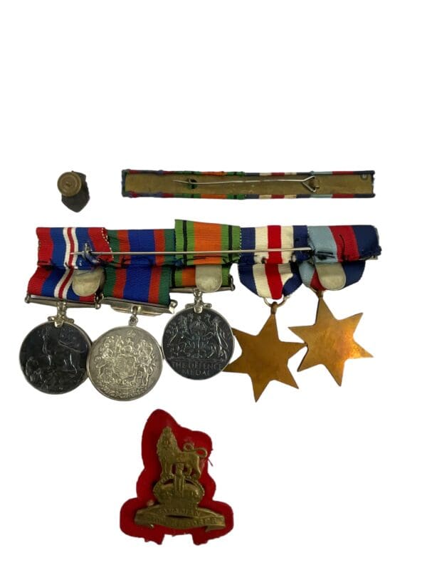 WW2 Canadian Provost Corp Medal Group with Documents Photos - Image 7