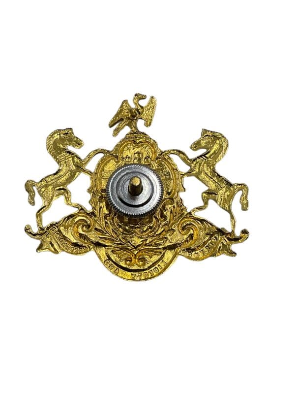 US Pennsylvania Police Gold Cap Badge