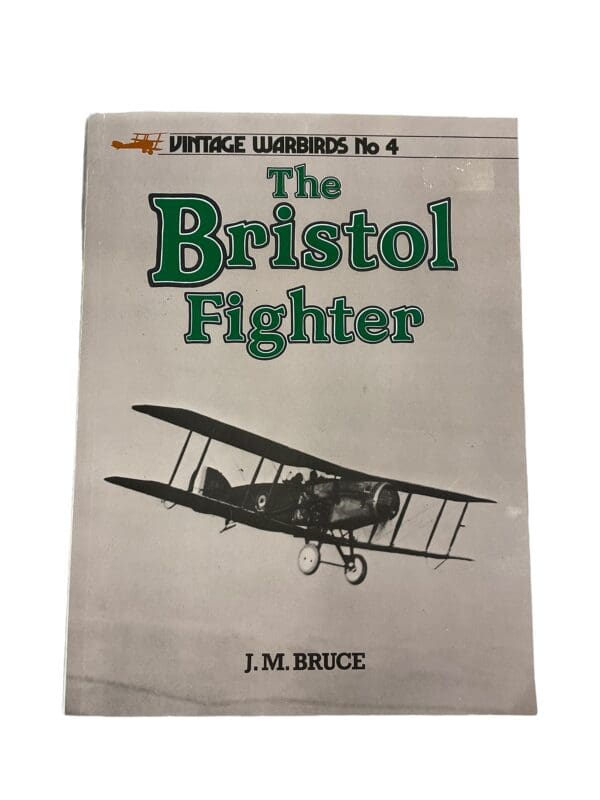 WW1 British RFC RAF Bristol Fighter Vintage Warbirds 4 Reference Book