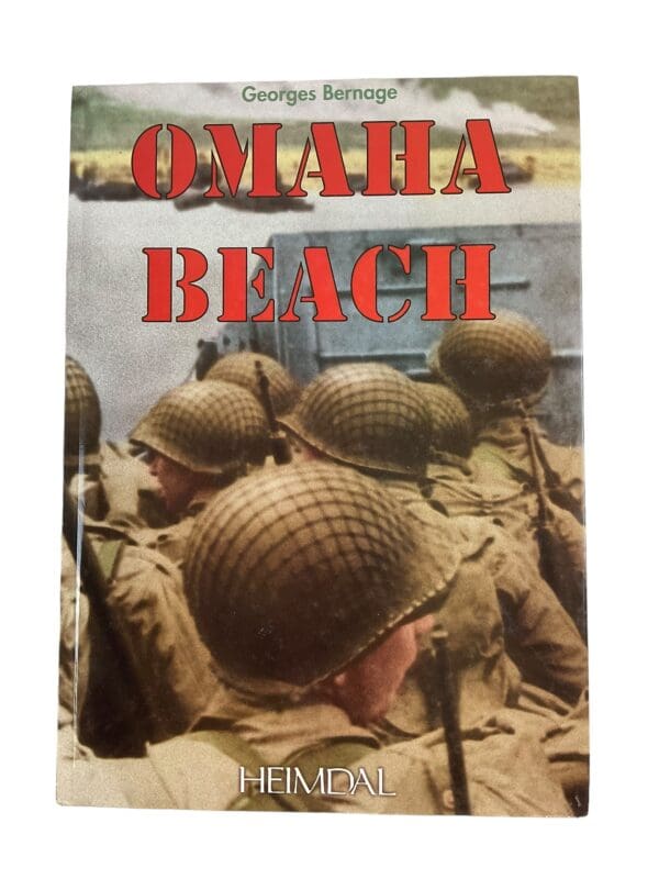 WW2 US Omaha Beach Georges Bernage Hardcover Reference Book