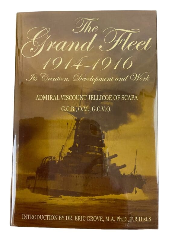 WW1 British RN Navy The Grand Fleet 1914-1916 Hardcover Reference Book