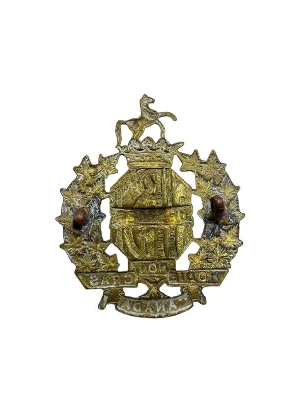 WW2 Canadian 1st Hussars Cap Badge