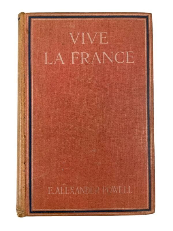 WW1 British BEF Vive La France Reference Book