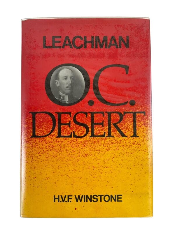 WW1 British BEF Leachman OC Desert Mesopotamia Hard Cover Used Reference Book