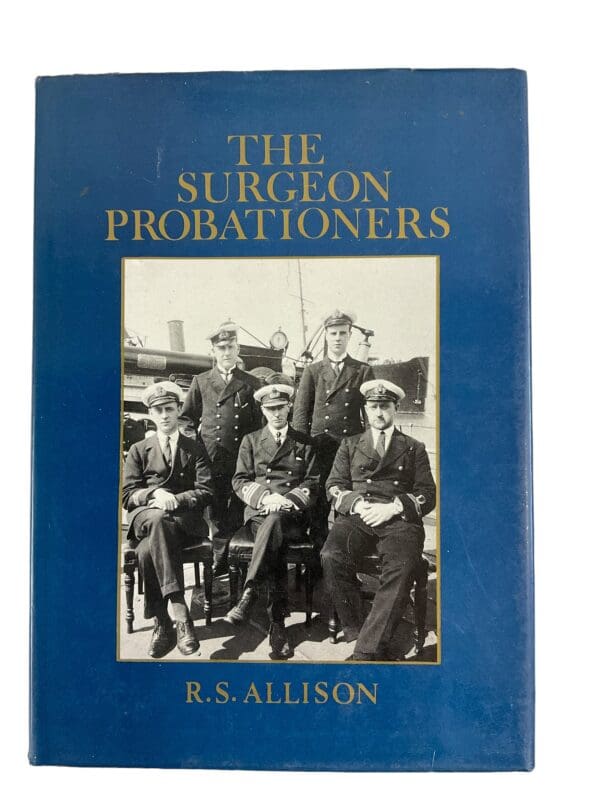 WW1 Britain RN  The Surgeon Probationers  Reference Book