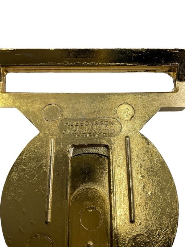 British Bermuda Artillery Belt Buckle - Image 3