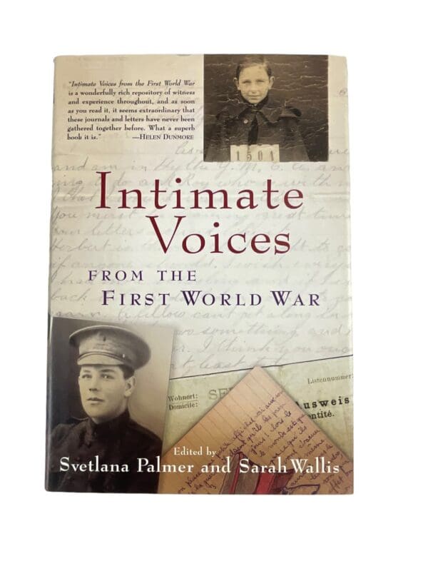 WW1 British German Intimate Voices From the First World War Reference Book