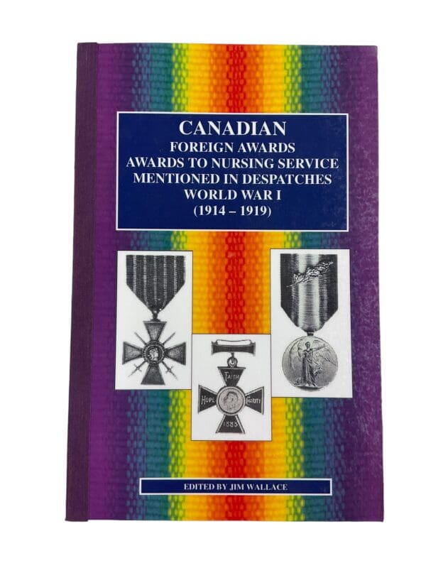 WW1 Canadian Foreign Awards, Awards to Nursing Service MID Reference Book