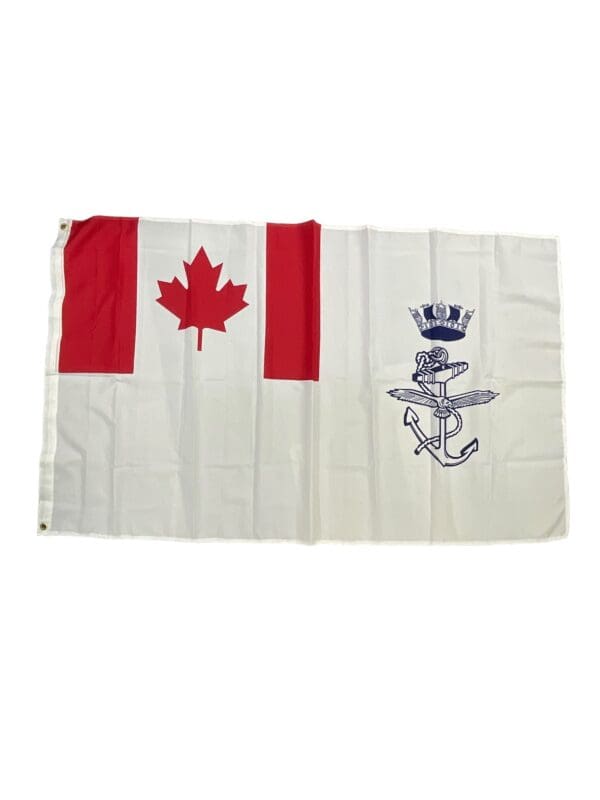 Canadian Forces RCN Navy Ensign 61 X 35 Inches