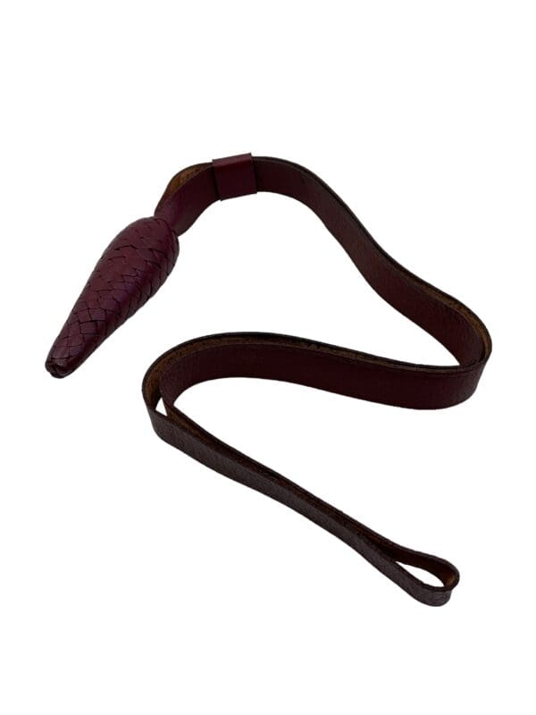 British Brown Leather Sword Knot Vintage