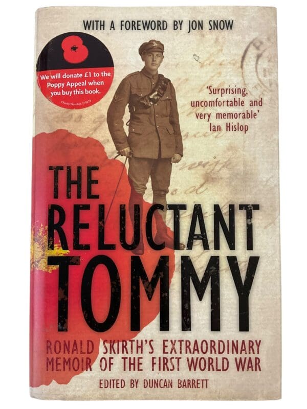 WW1 British BEF The Reluctant Tommy Memoir Hardcover Reference Book