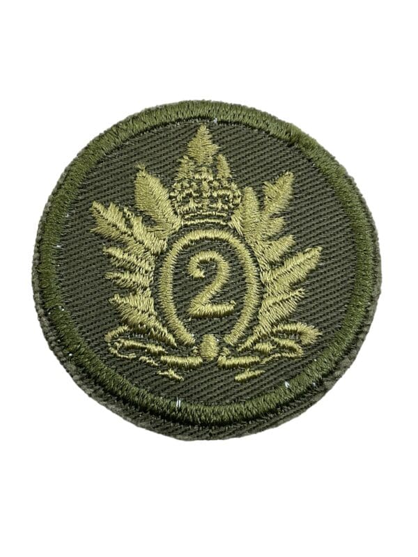 Canadian Queens Own Rifles Boonie Combat Cap Badge