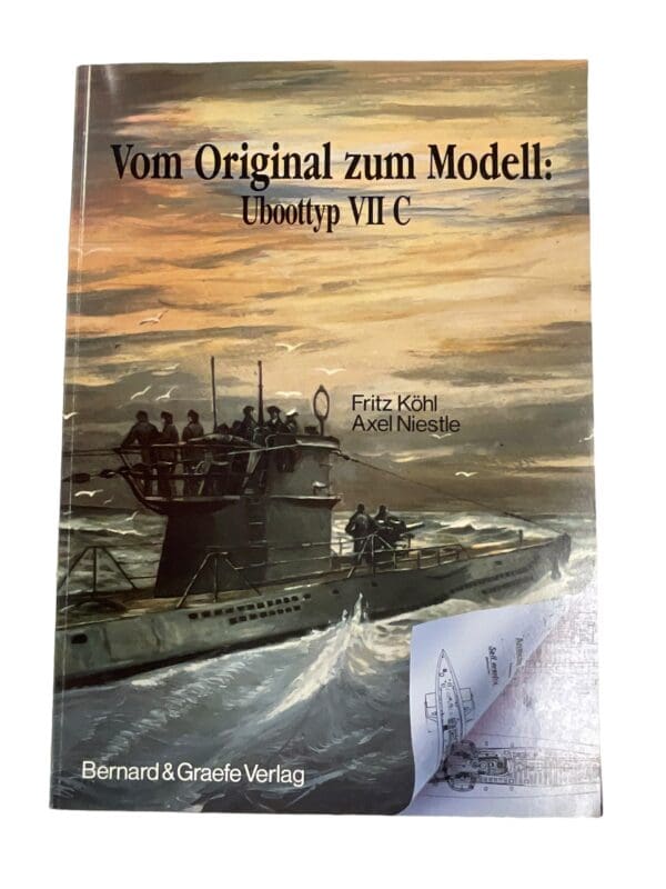 WW2 German Kriegsmarine Type 7 U-Boats GERMAN TEXT Softcover Reference Book